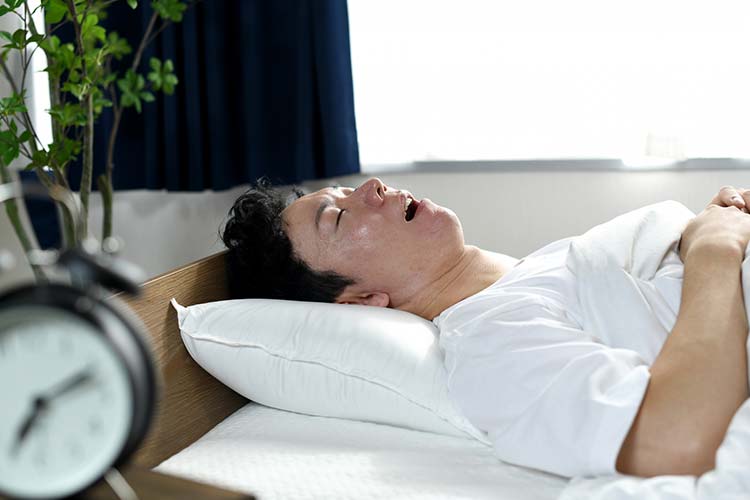 睡眠時無呼吸症候群イメージ